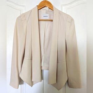 Aritzia Babaton white crepe blazer